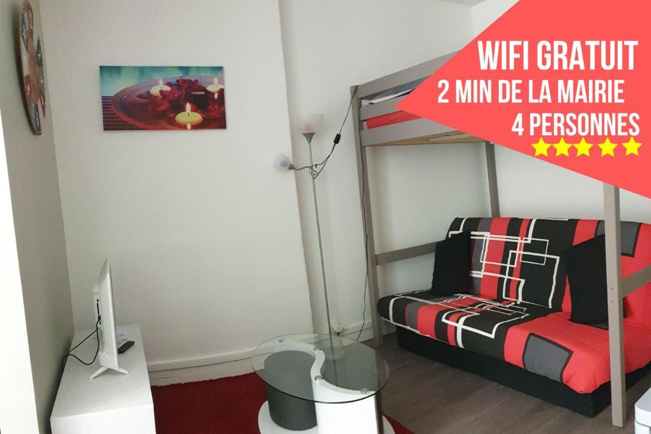 Chambres Poitiers Centre Ville - Salle De Bain, Refrigerateur, Tv Et Machine A Cafe Privatifs - Cuisine Commune - Terrasse - Hotel De Ville A 200M Exterior photo